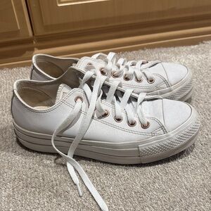Converse Classic White Canvas Sneakers